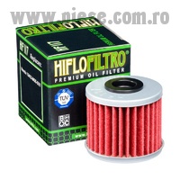 Filtru ulei Hiflofiltro HF117 - Honda 700 Integra - NC 700 S - ADV 750 - X-ADV 750 (17-19) - CRF 1000 Africa Twin (16-19)